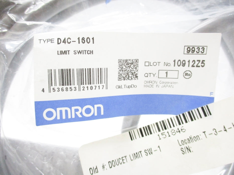 OMRON D4C-1601 NSMP
