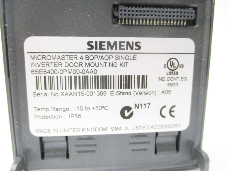 SIEMENS 6SE6400-0PM00-0AA0 NSMP