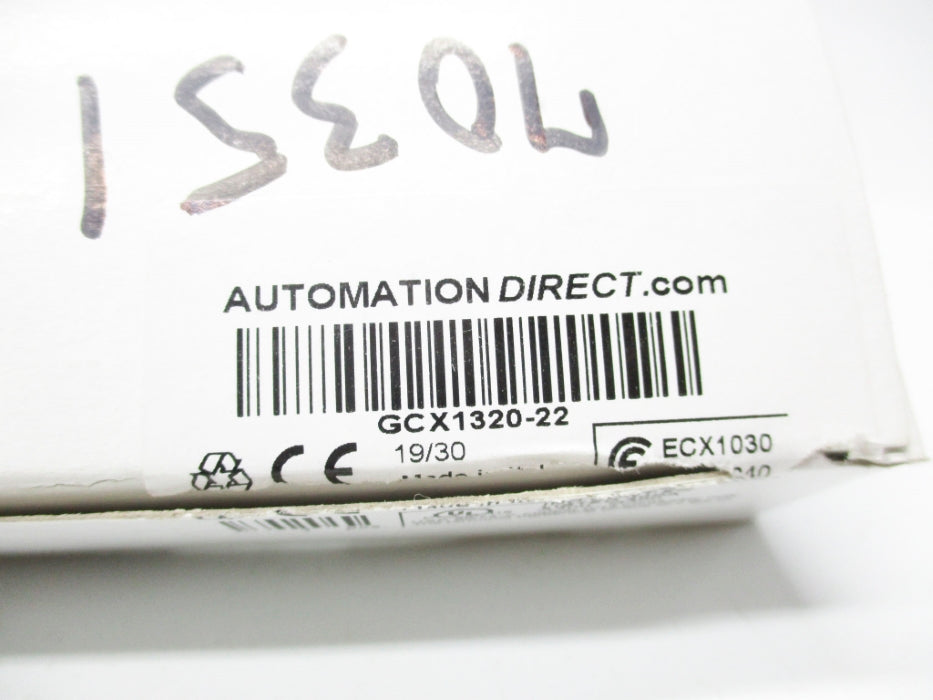 AUTOMATION DIRECT GCX1320-22 NSMP
