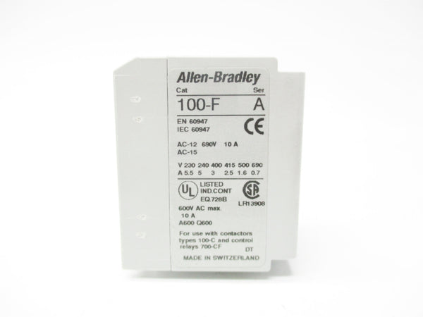 ALLEN BRADLEY 100-FA20 SER. A 600VAC 10A NSNP