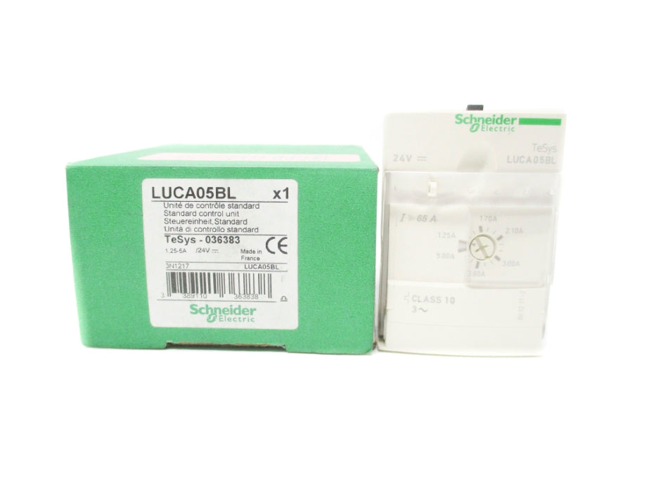 SCHNEIDER ELECTRIC LUCA05BL 24V 1.25A-5A  NSMP