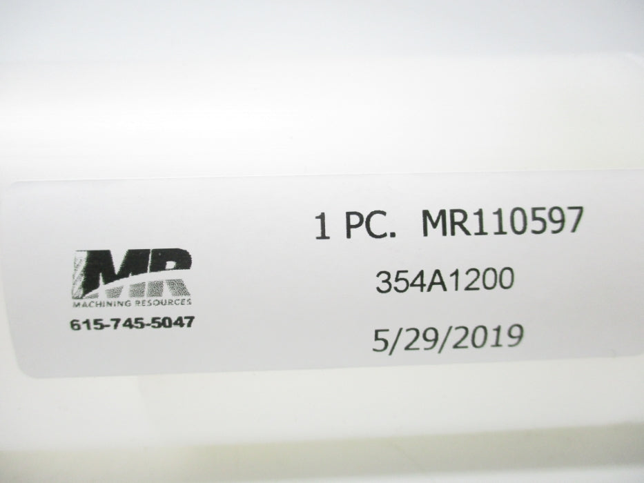MACHINING RESOURCES MR110597 354A1200 NSMP