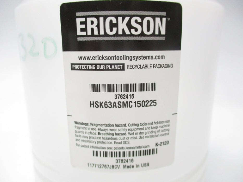 ERICKSON HSK63ASMC150225 NSMP