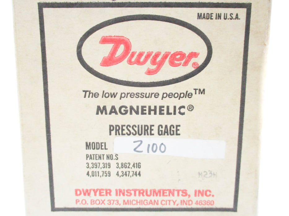 DWYER 2100 15PSI 0-100 NSMP