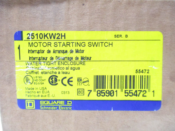 SQUARE D 2510KW2H SER. B 600V 30A NSMP