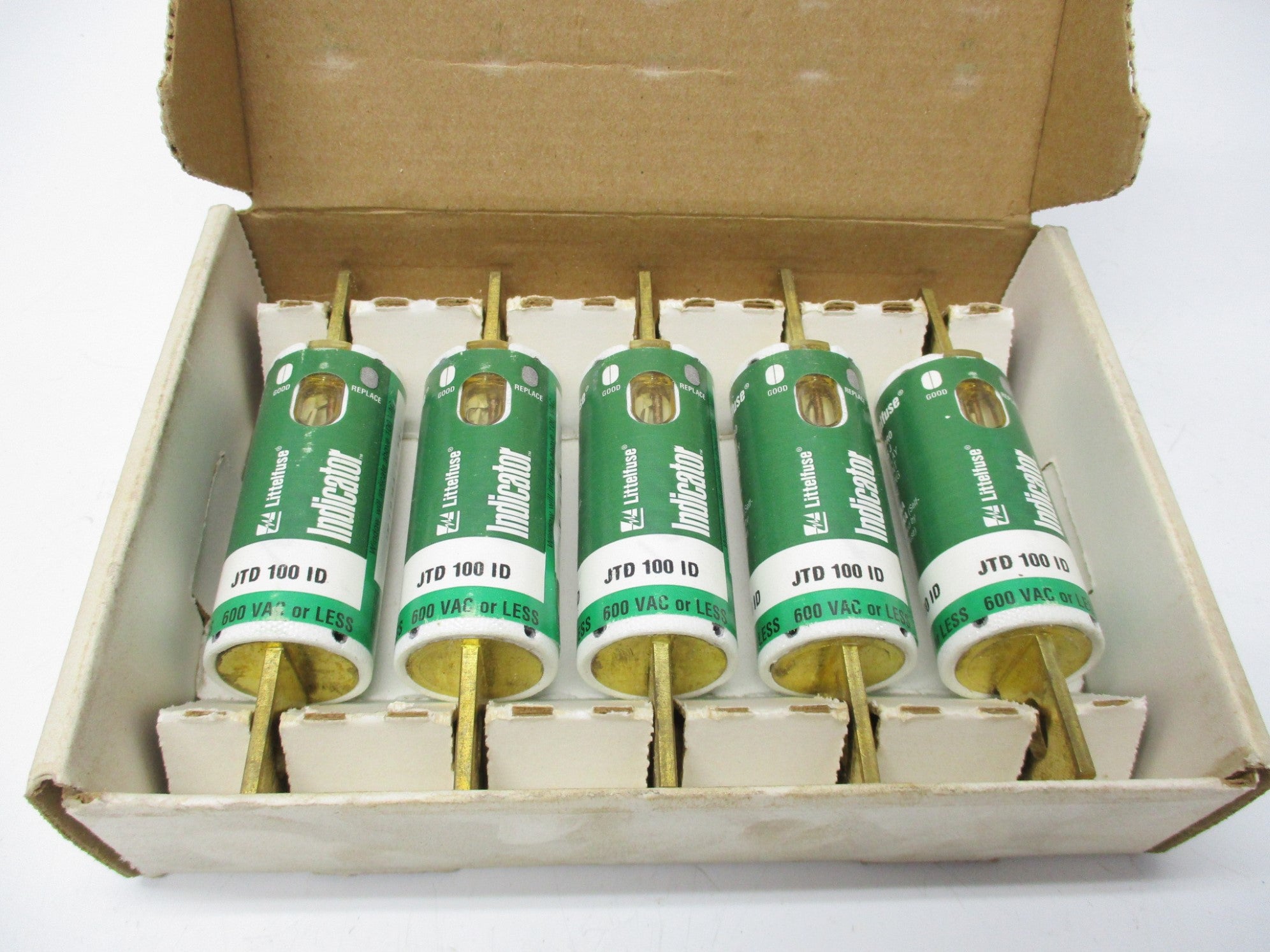 LITTELFUSE JTD100ID 600VAC 100A (PKG OF 5) (WH/GR) NSMP