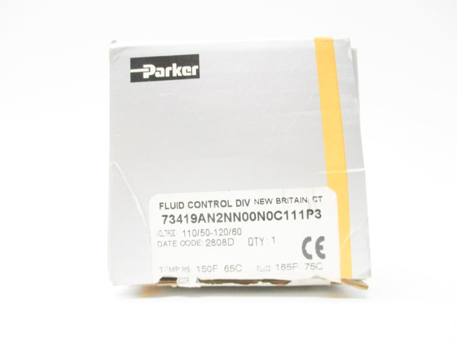 PARKER 73419AN2NN00N0C111P3 110/120V 30-150PSI 1/4" NSMP