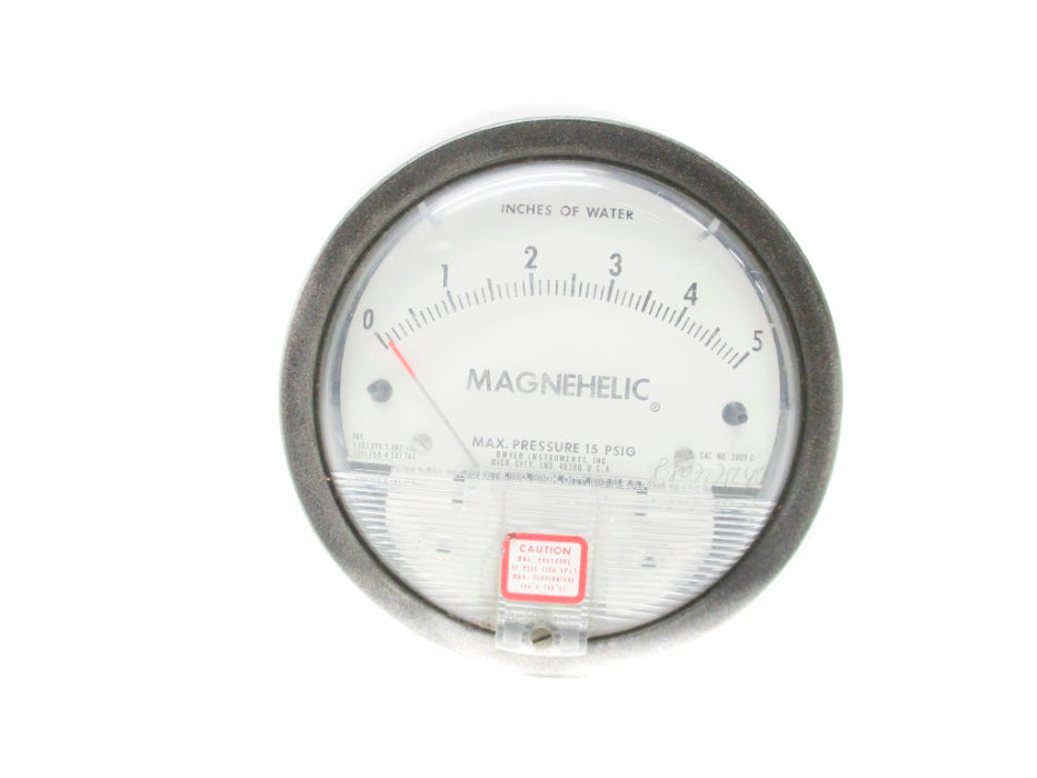 DWYER 2005C 0-5" WC UNMP