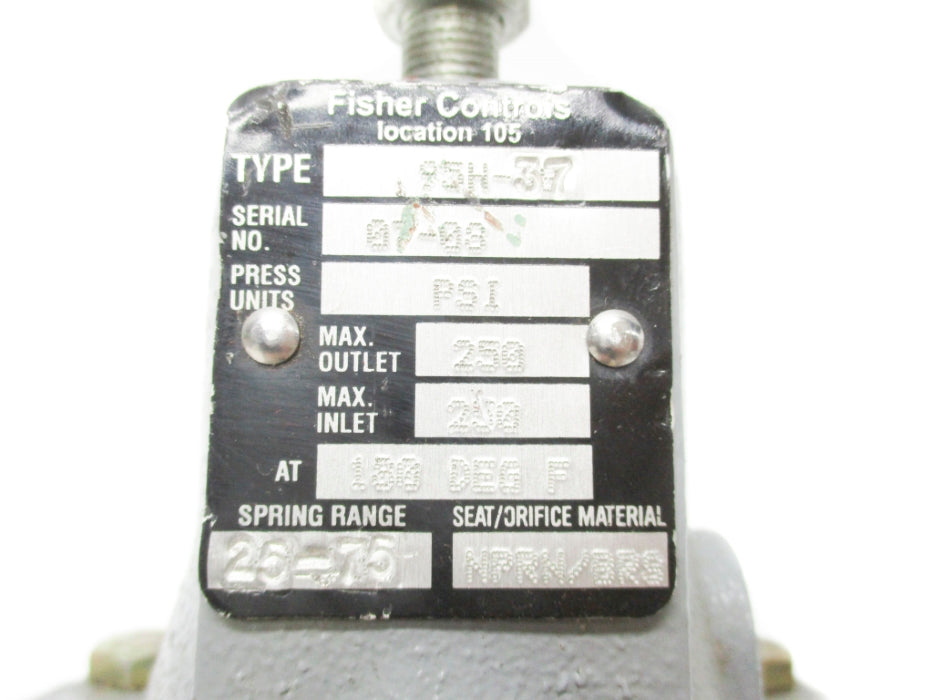 FISHER CONTROLS 95H-37 250PSI UNMP