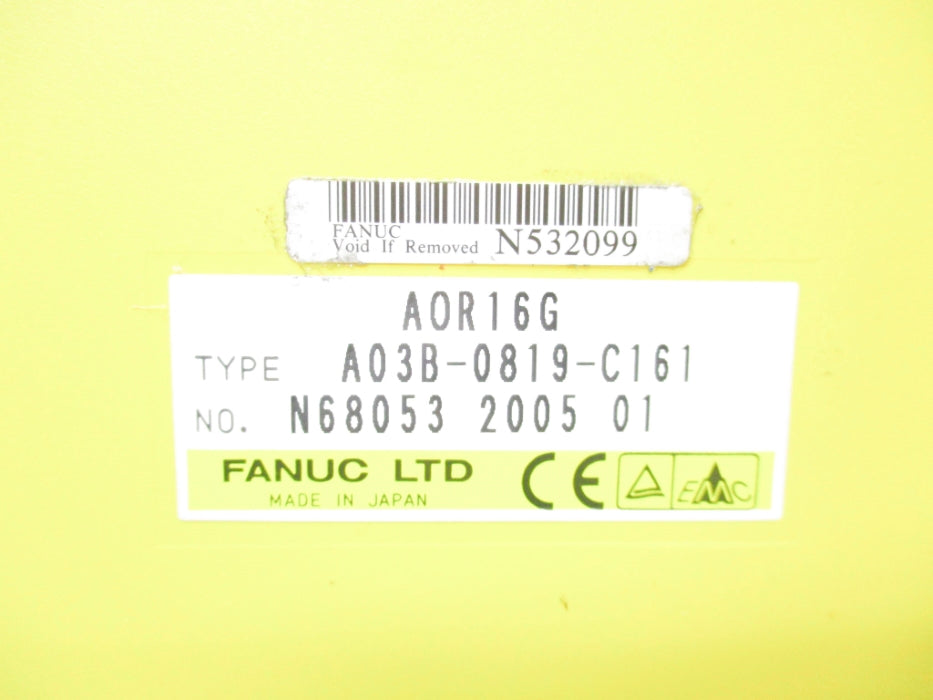 FANUC A03B-0819-C161 UNMP