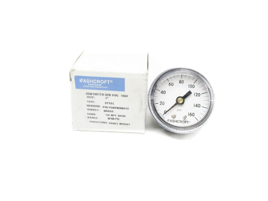 ASHCROFT 20W1001TH02BXUC 0-160PSI NSMP