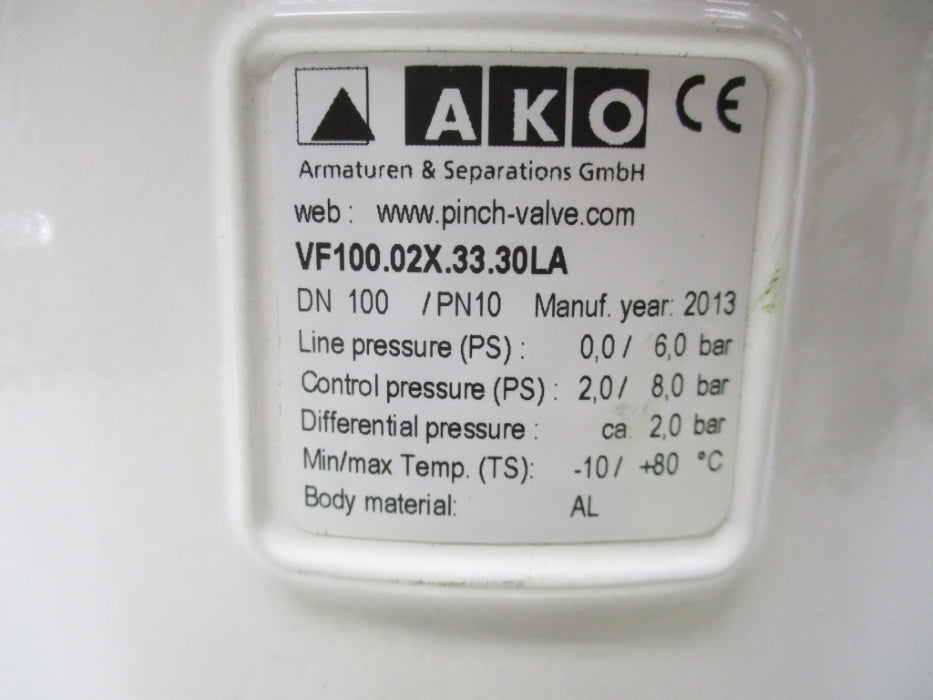 ARMATUREN&SEPARATIONS VF100.02X.33.30LA NSNP