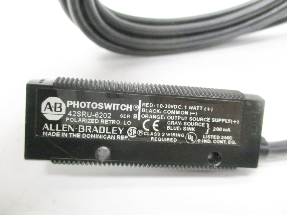 ALLEN BRADLEY 42SRU-6202 SER. B 10-30VDC UNMP