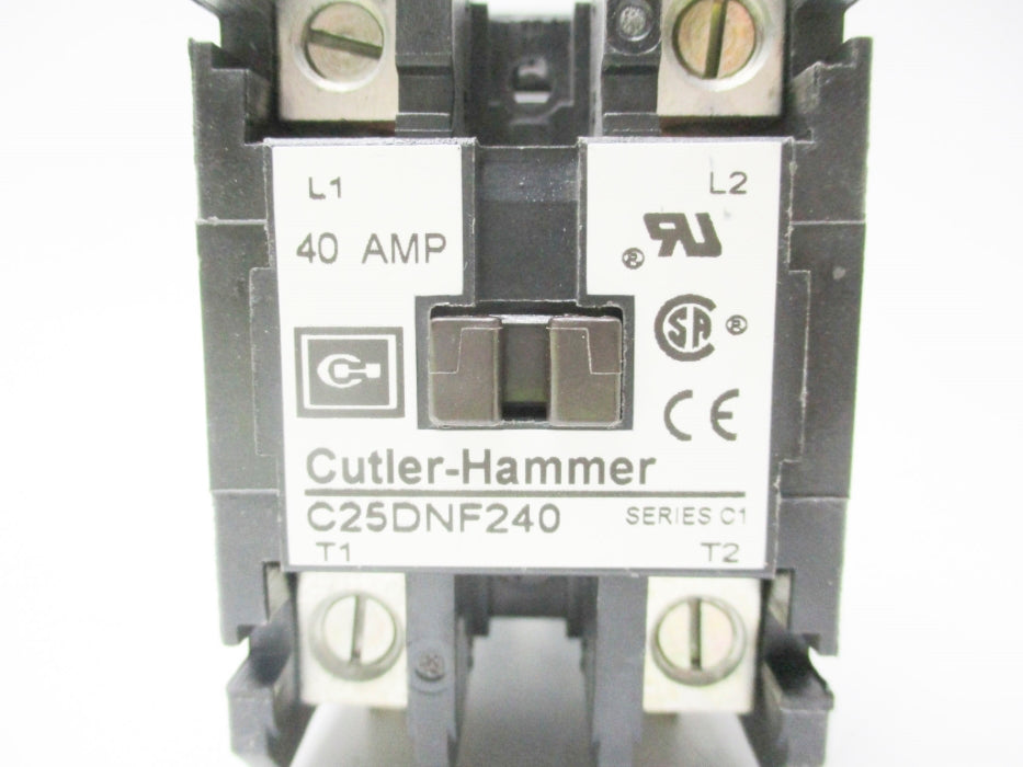 CUTLER HAMMER C25DNF240 SER. C1 120V NSNP