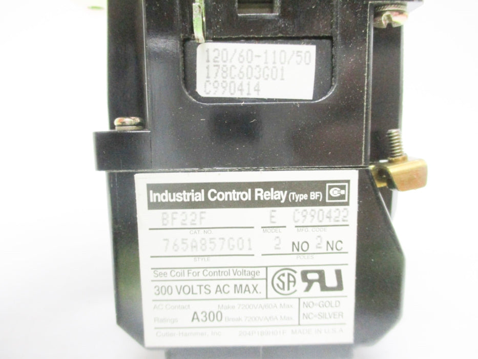 CUTLER HAMMER BF22F 110-120V 10A NSMP