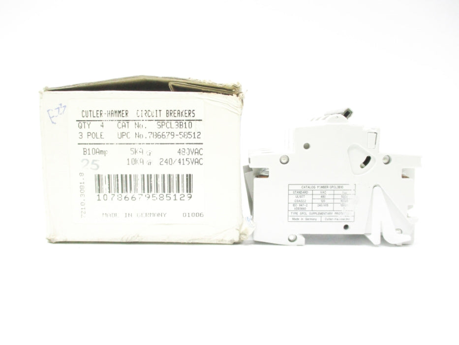 CUTLER HAMMER SPCL3B10 480V (PKG OF 4) NSMP