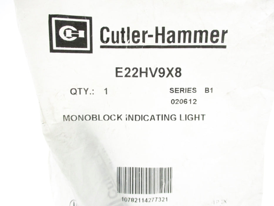 CUTLER HAMMER E22HV9X8 SER. B1 NSMP