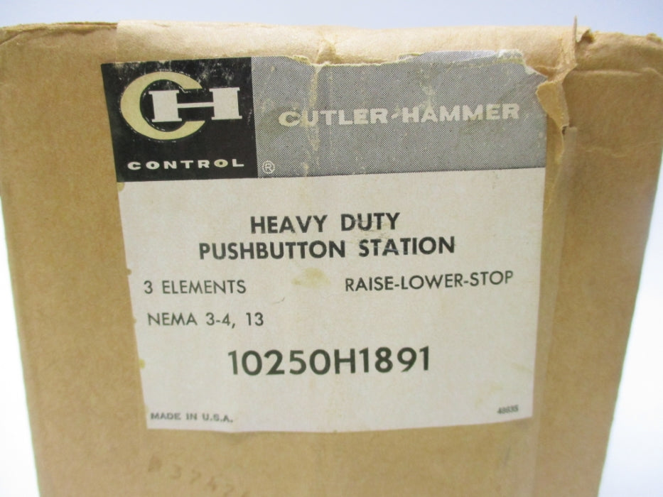CUTLER HAMMER 10250H1891 NSMP