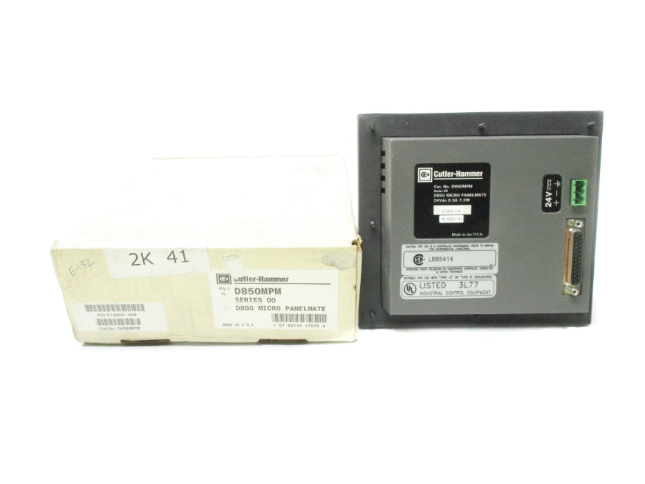 CUTLER HAMMER D850MPM SER. 00 NSMP