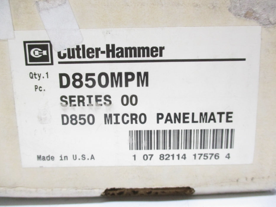 CUTLER HAMMER D850MPM SER. 00 NSMP