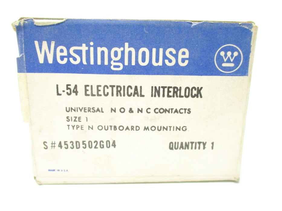 WESTINGHOUSE L-54 NSMP