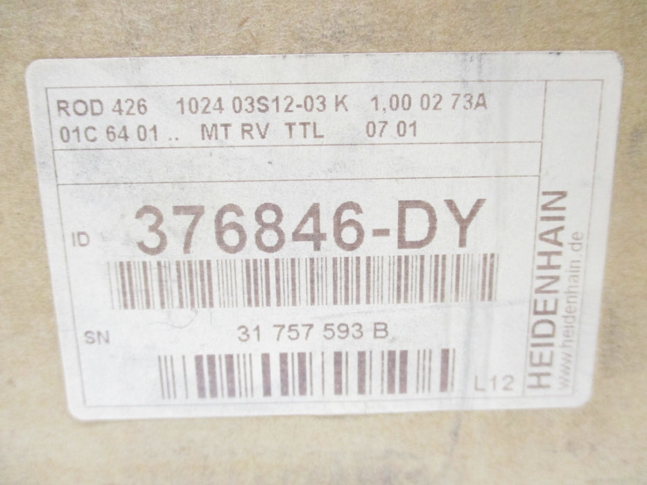 HEIDENHAIN 376846-DY NSMP