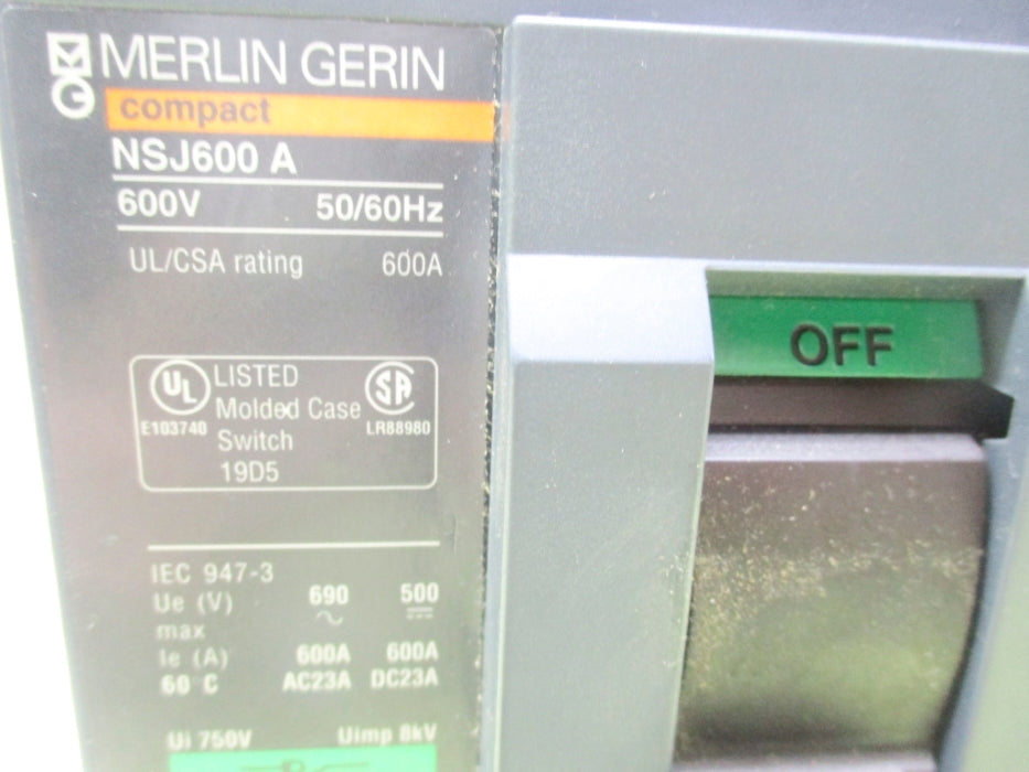 MERLIN GERIN NSJ600A NSNP