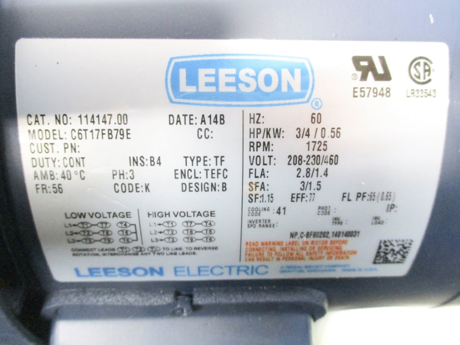 LEESON 114147.00 NSMP