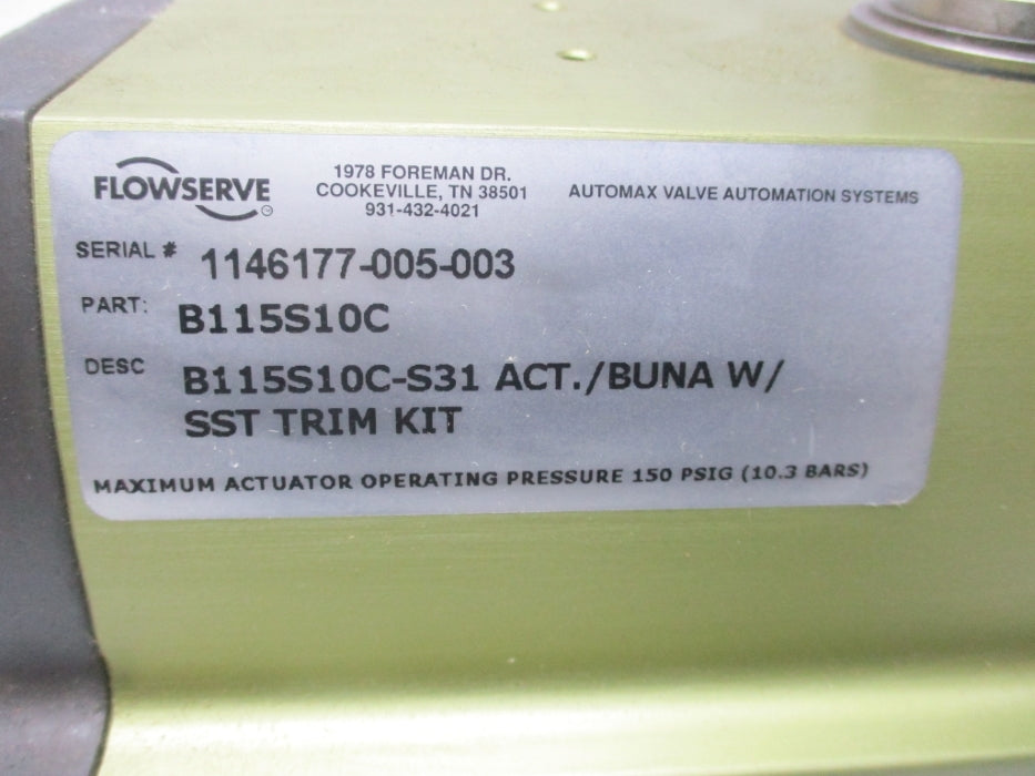 FLOWSERVE B115S10C NSNP