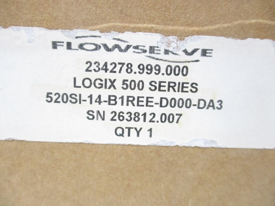 FLOWSERVE 520SI-14-B1REE-D000-DA3 NSMP