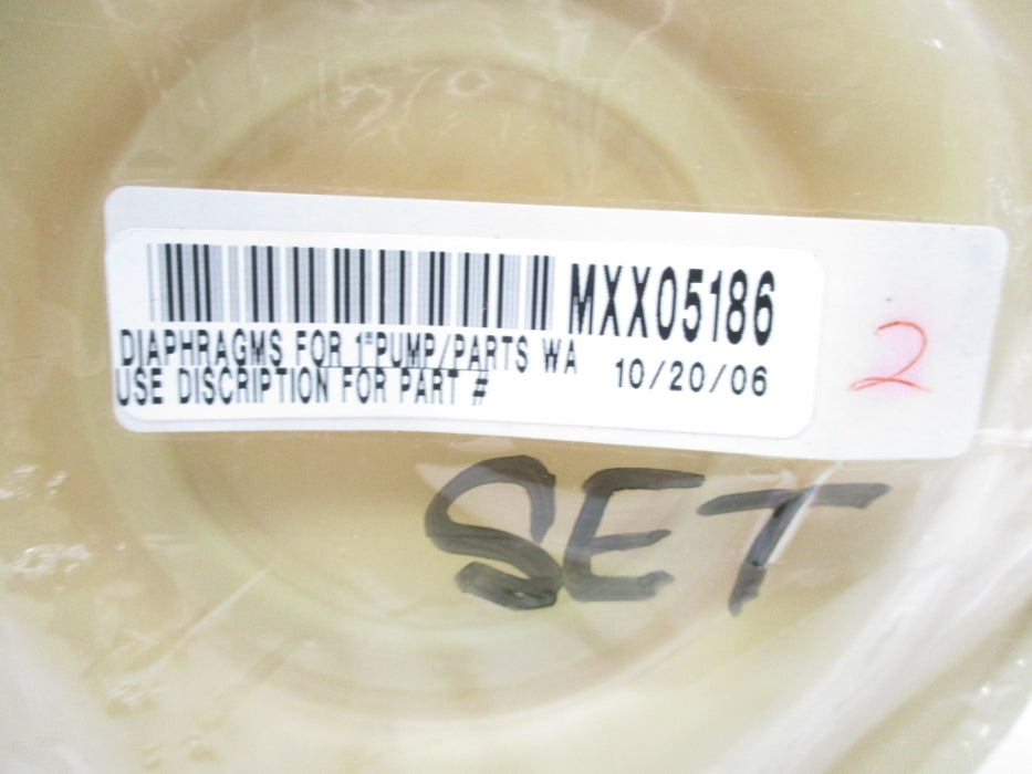 DIAPHRAGM MXX05186 (PKG OF 2) NSMP