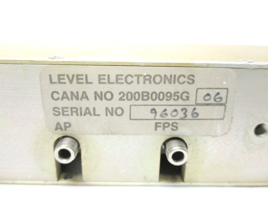 LEVEL ELECTRONICS 200B0095G06 UNMP