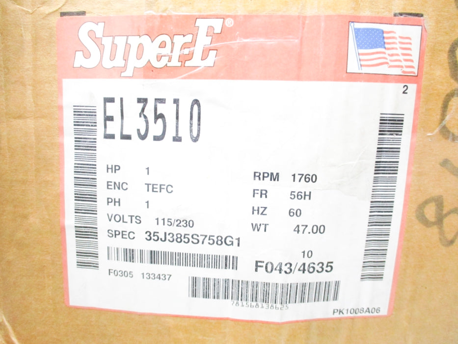 BALDOR EL3510 NSMP