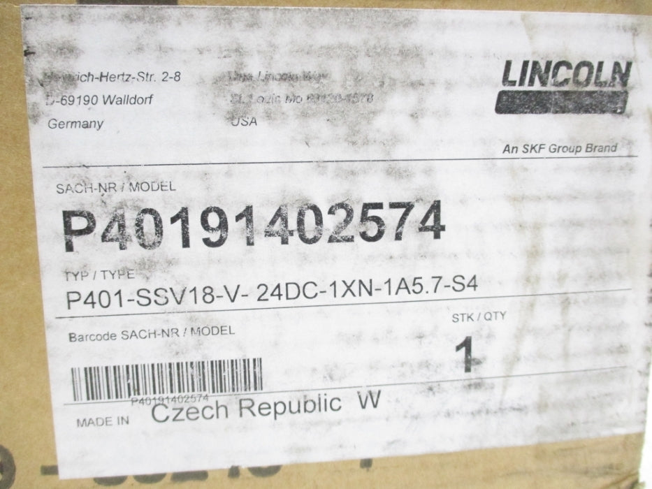 LINCOLN P40191402574 NSMP