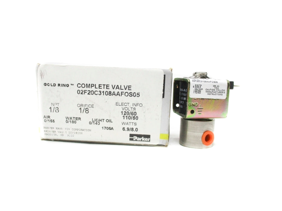 PARKER 02F20C3108AAFOS05 120V NSMP