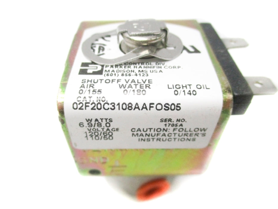 PARKER 02F20C3108AAFOS05 120V NSMP