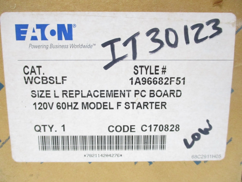 EATON WCBSLF 1A96682F51 NSMP
