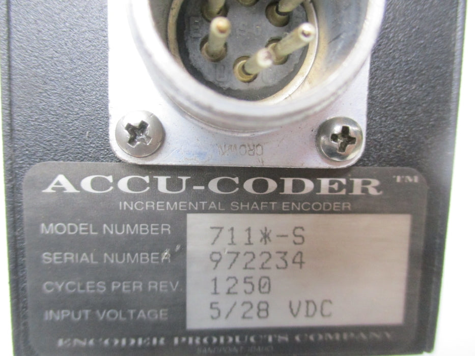 ENCODER PRODUCTS 711*-S 5/28VDC NSNP