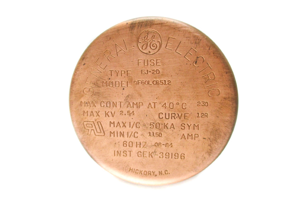 GENERAL ELECTRIC EJ-2D 9F60LCB512 2.54KV 12R NSMP
