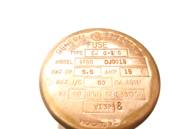 GENERAL ELECTRIC 9F60DJD015 EJO-1C 5.5KV 15EA NSMP