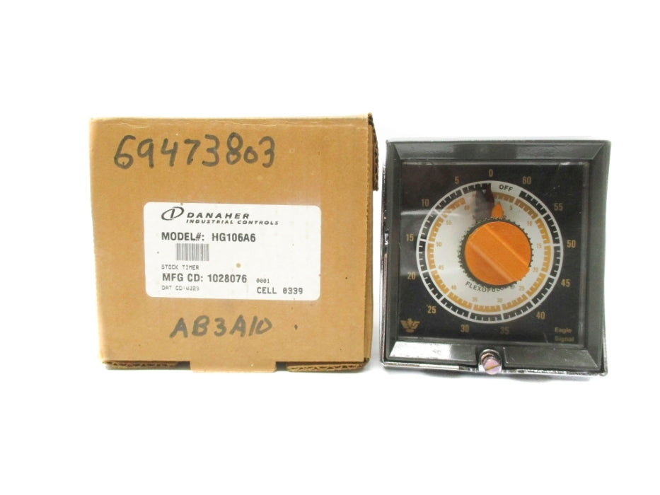 DANAHER CONTROLS HG106A6 120/240VAC 10A 60MIN NSMP