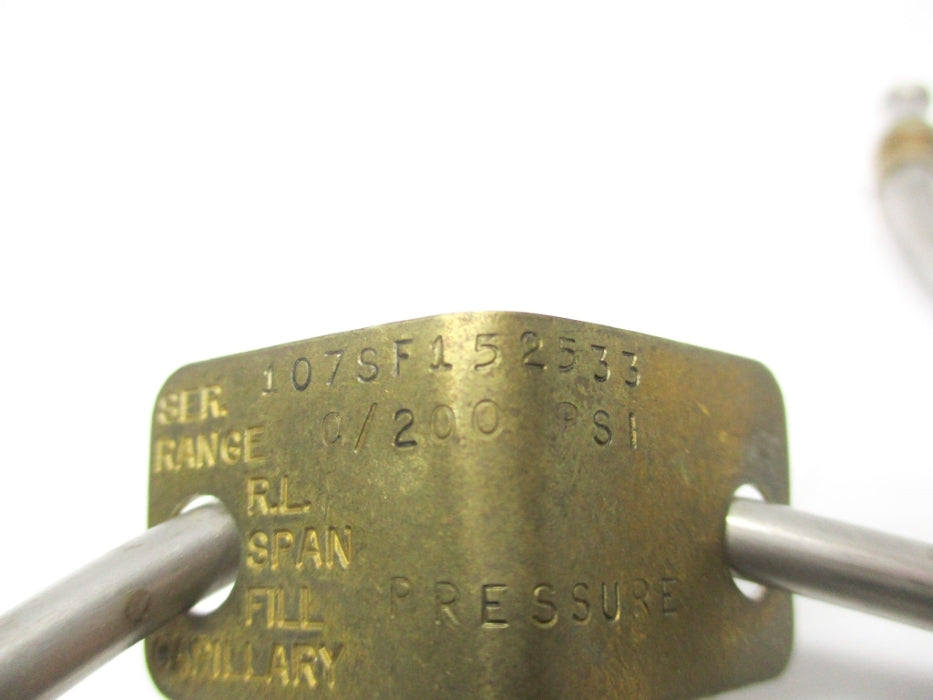 SPARE PART 107SF152533 0-200PSI NSNP