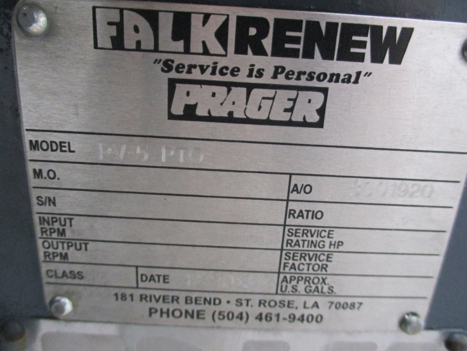 FALK PV-5PTO UNMP