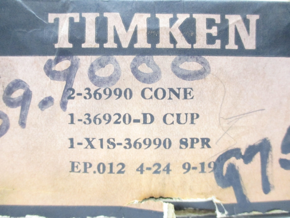 TIMKEN 2-36990 NSMP
