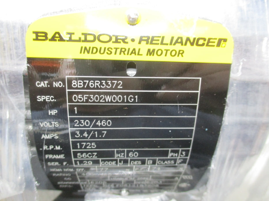 BALDOR 8B76R3372 NSMP