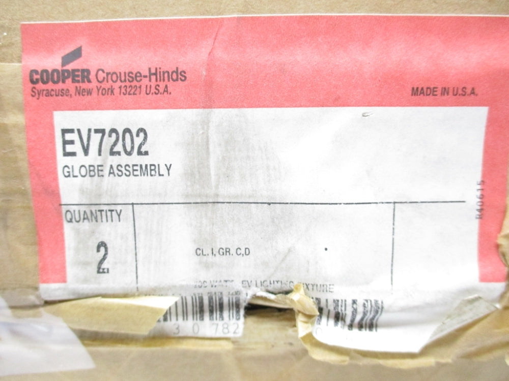 CROUSE HINDS EV7202 (PKG OF 2) NSMP