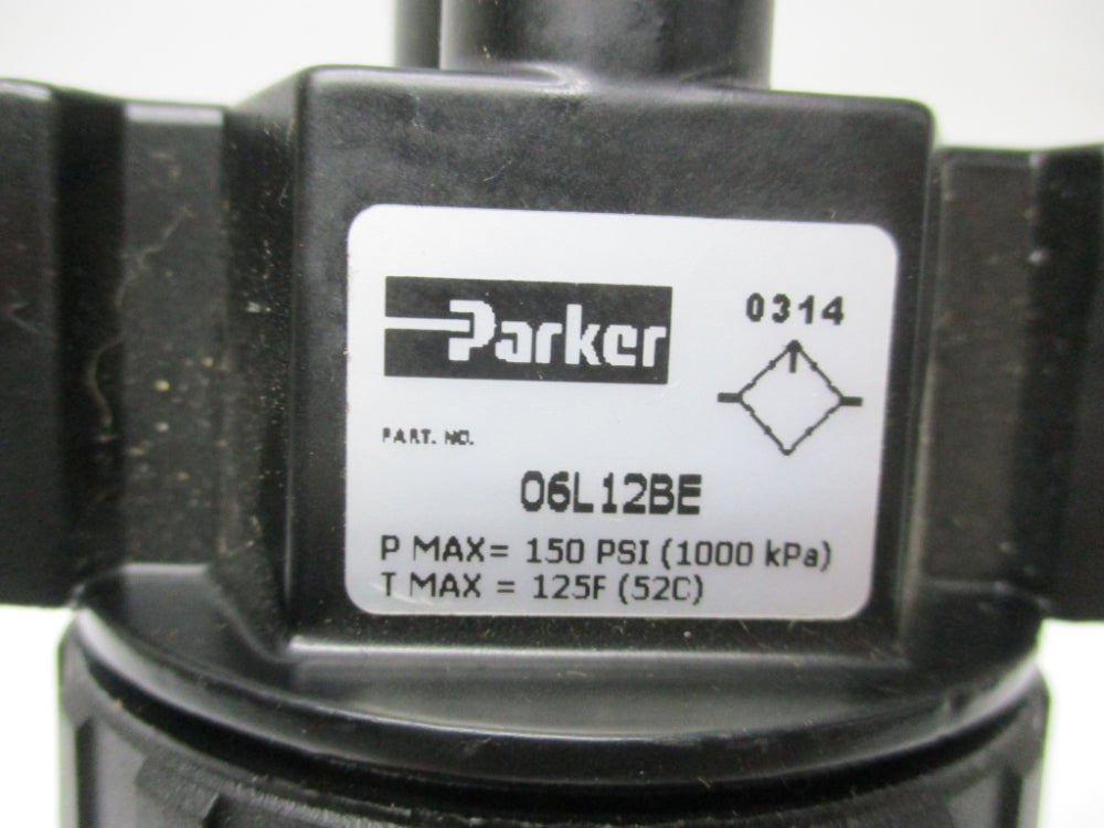 PARKER 06L12BE 150PSI UNMP