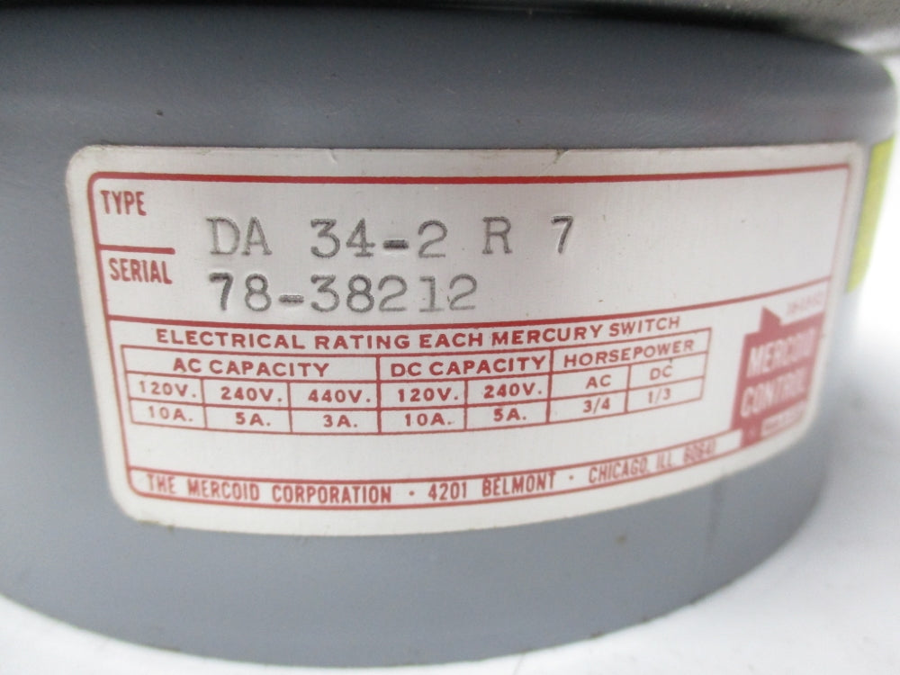 MERCOID DA34-2R7 (AS PICTURED) NSNP