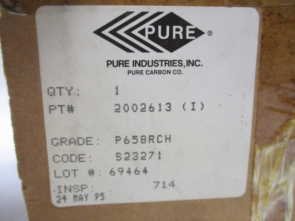 PURE INDUSTRIES 2002613 P658RCH NSMP