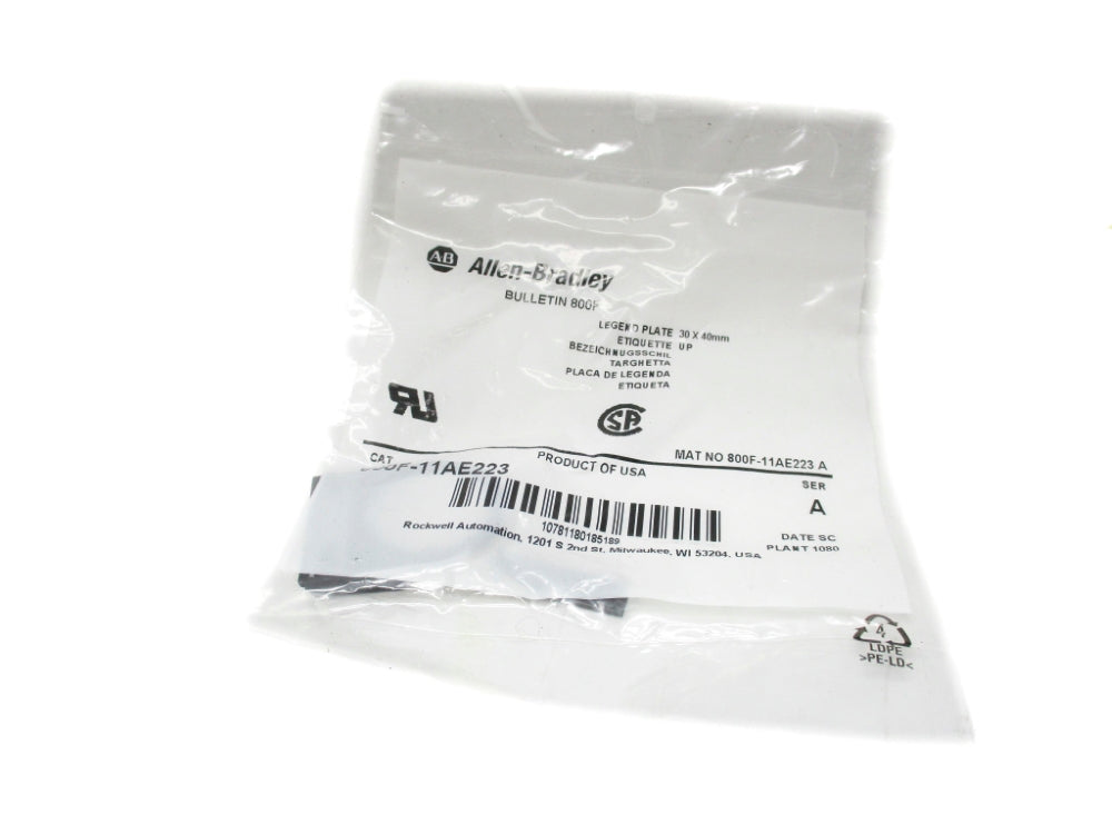 INDUSTRIAL SPARE PART 800F-11AE223 SER. A NSMP